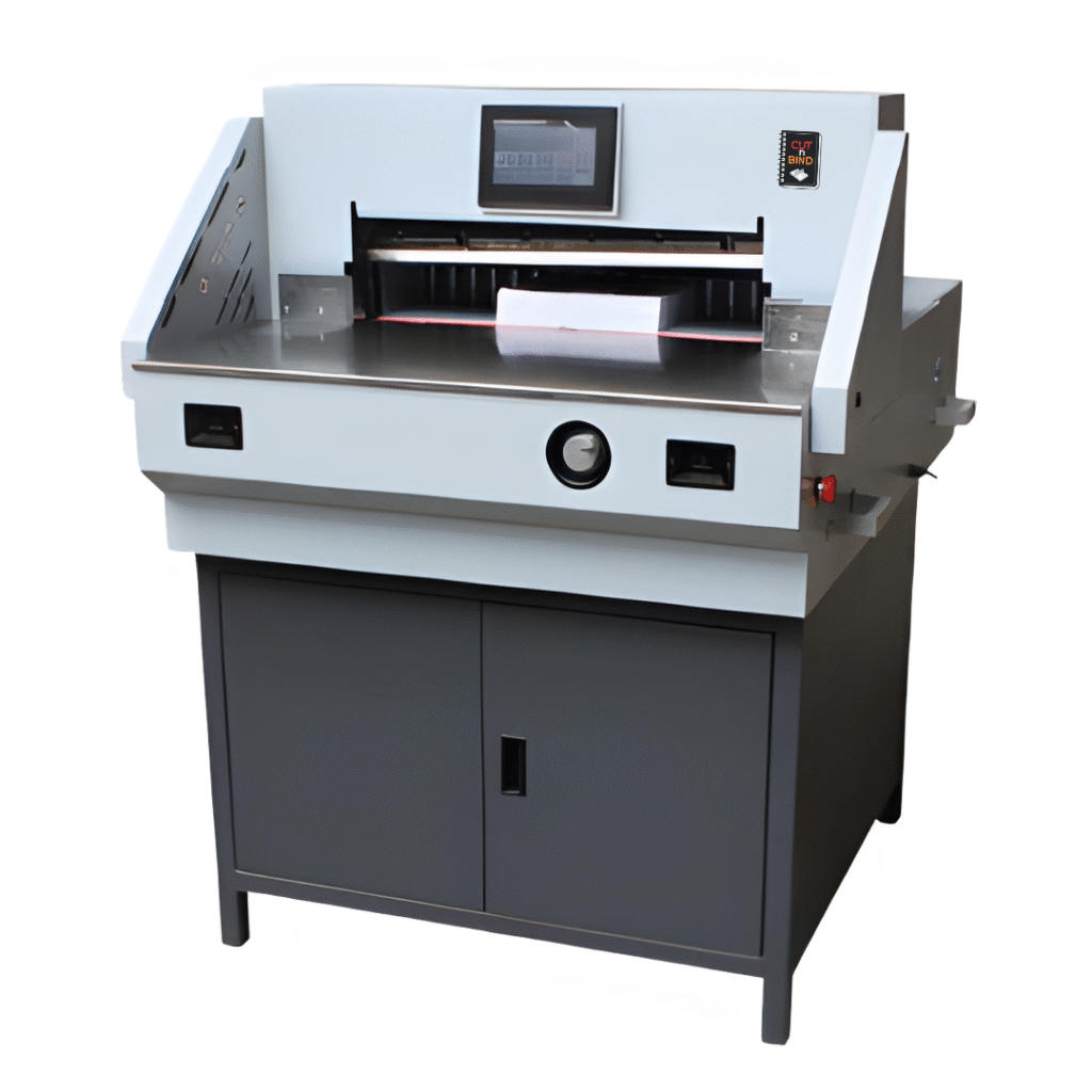 Paper Cutter with cutnbind logo - png