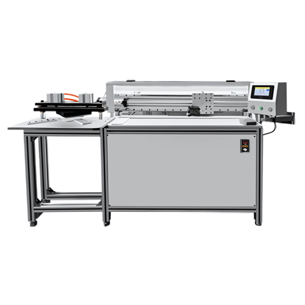 Grooving Machine with cutnbind logo - png