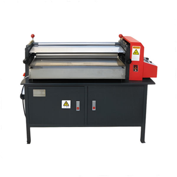 Hot and Cold Gluing Machine with black and red colour - Cutnbind-png